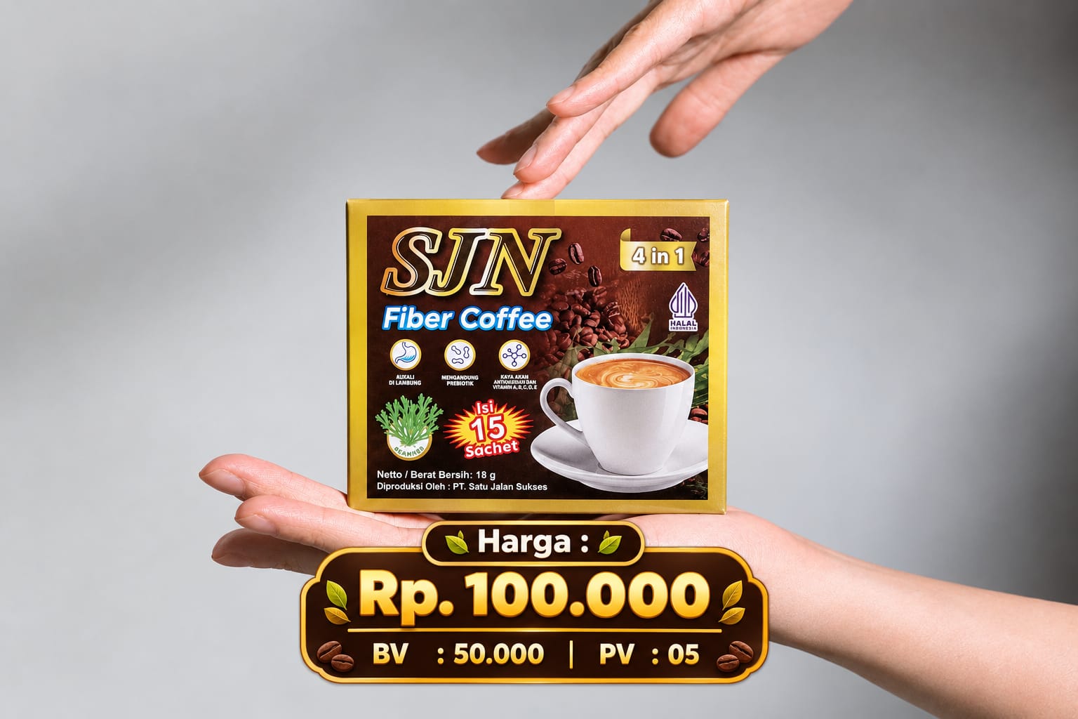 SJN Fiber Coffee 4 in 1