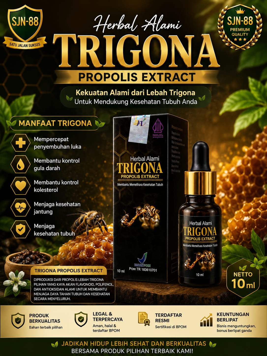 Tampilan Trigona Propolis Extract 2